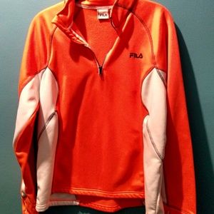 FILA Sport Female Athletic Jacket Sz XLarge Neo Or
